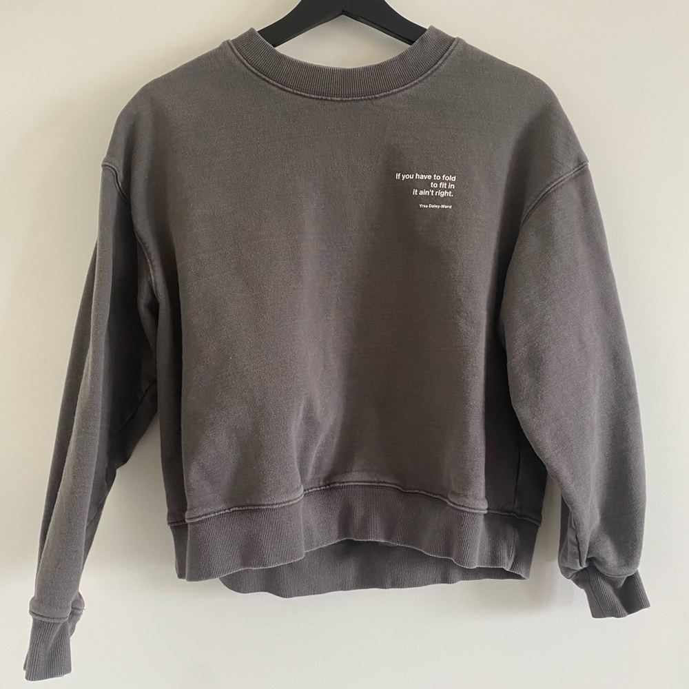 H&M Grey Crewneck